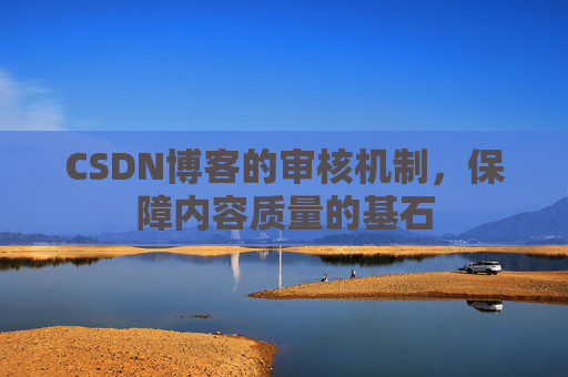 CSDN博客的审核机制，保障内容质量的基石
